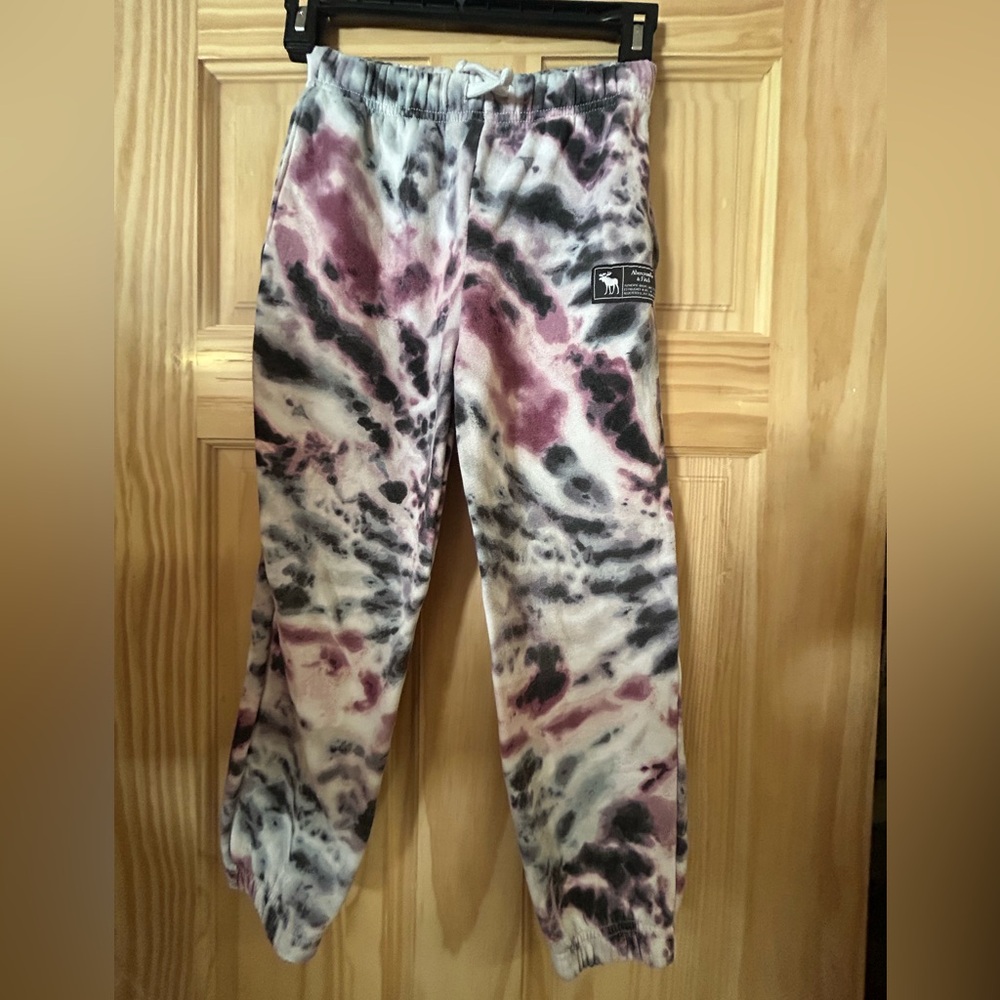 Abercrombie & Fitch Kids Multicolor Tie-Dye Joggers